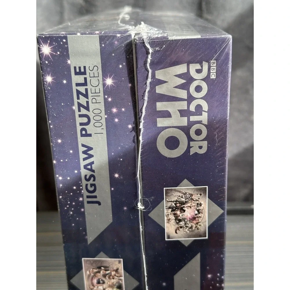 Doctor Who Sealed Vintage Lot Of 2 1000 Piece‎ Puzzles — VERY RARE- BRAND NEW